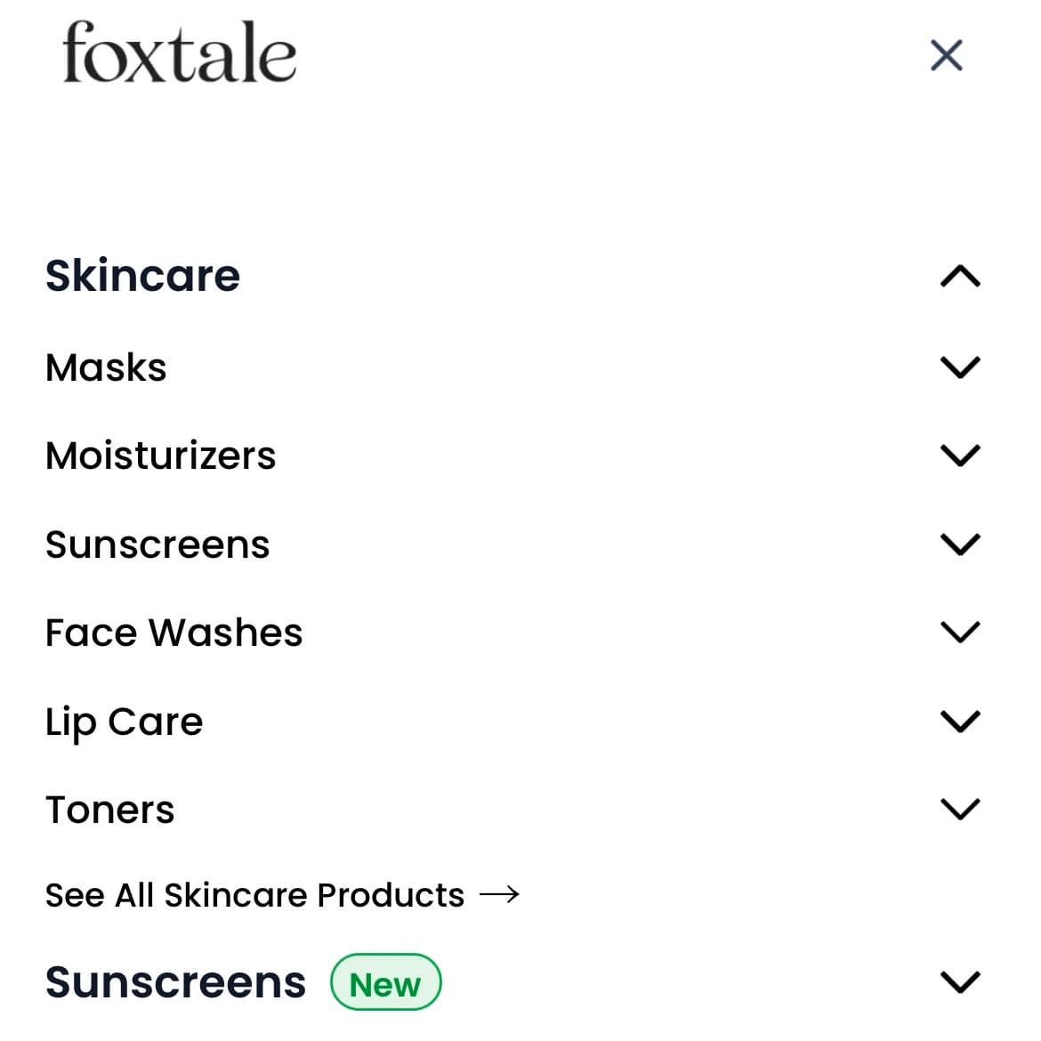 Foxtale · Product type